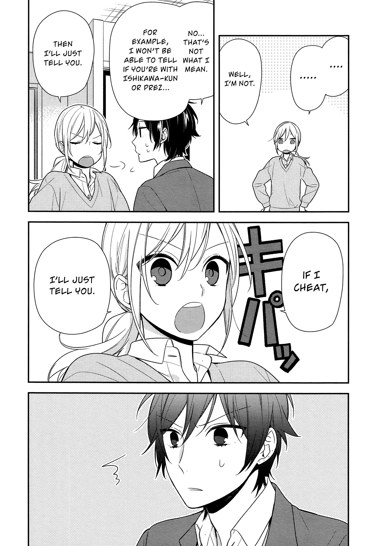 Horimiya Chapter 74 page 8 - Chapter 74: Smell
