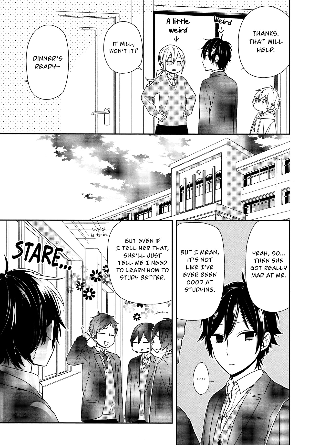 Horimiya Chapter 74 page 9 - Chapter 74: Smell