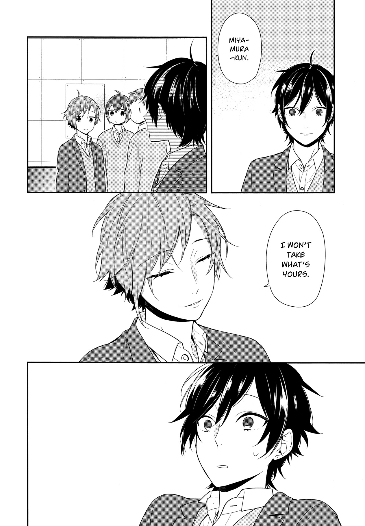 Horimiya Chapter 75 page 12 - Chapter 75: Blacklist