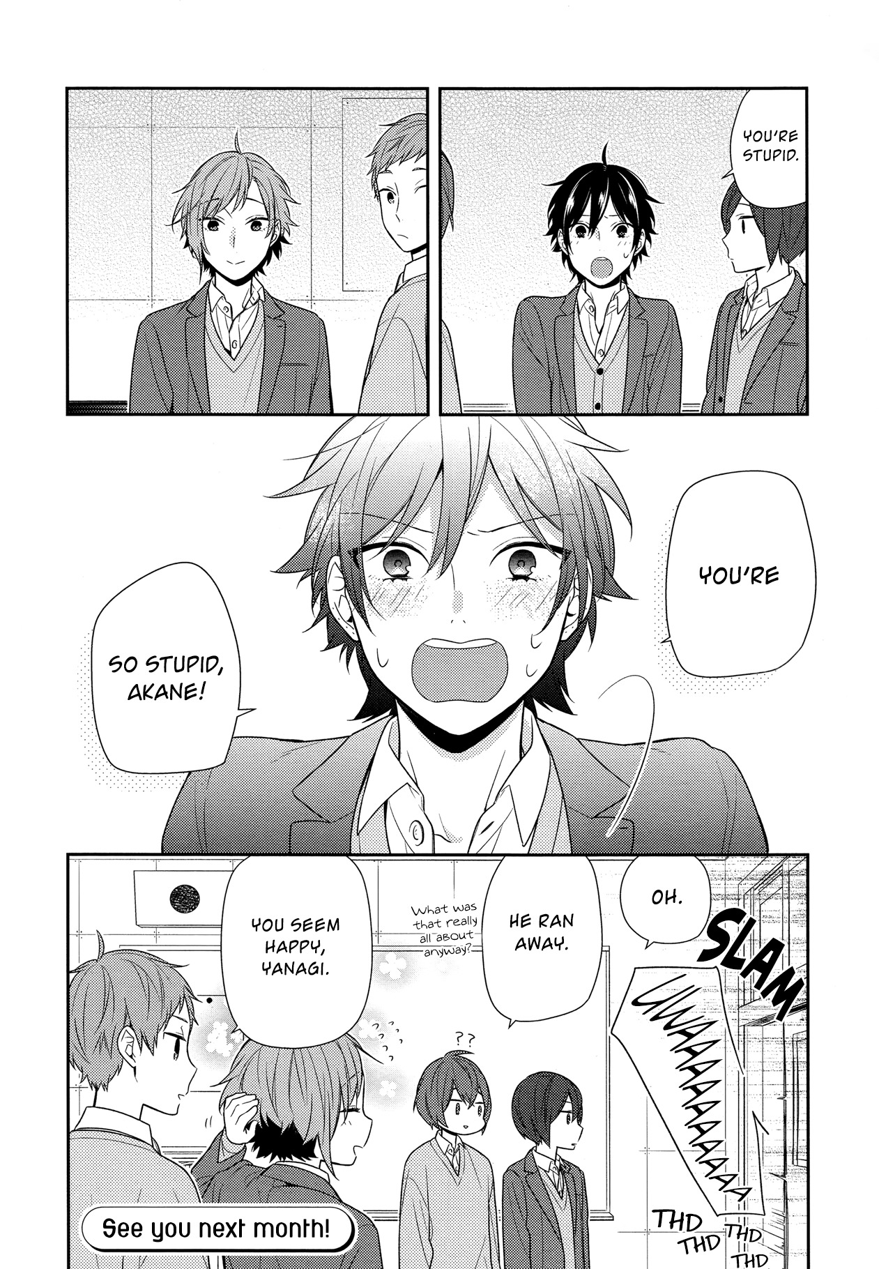 Horimiya Chapter 75 page 14 - Chapter 75: Blacklist