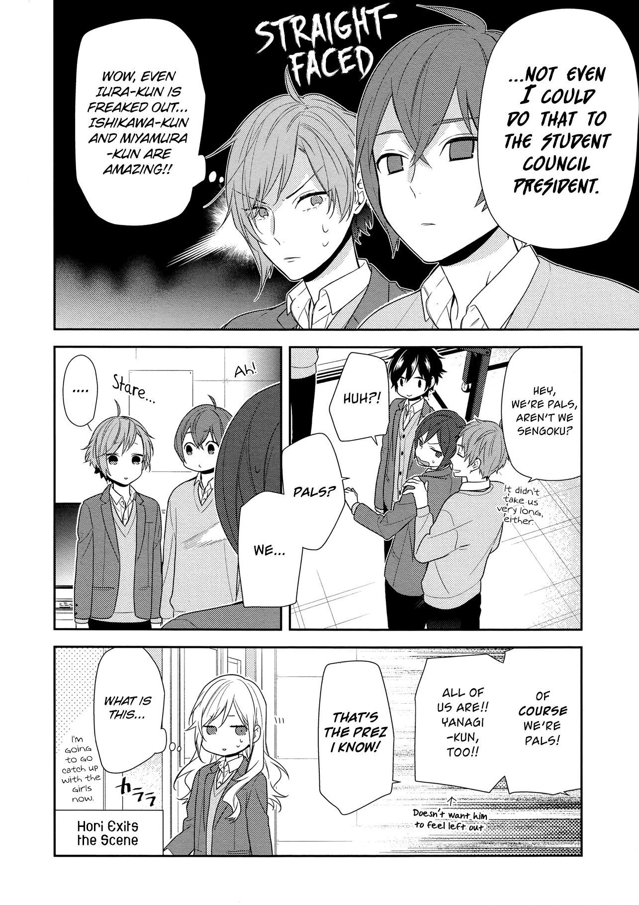 Horimiya Chapter 75 page 8 - Chapter 75: Blacklist