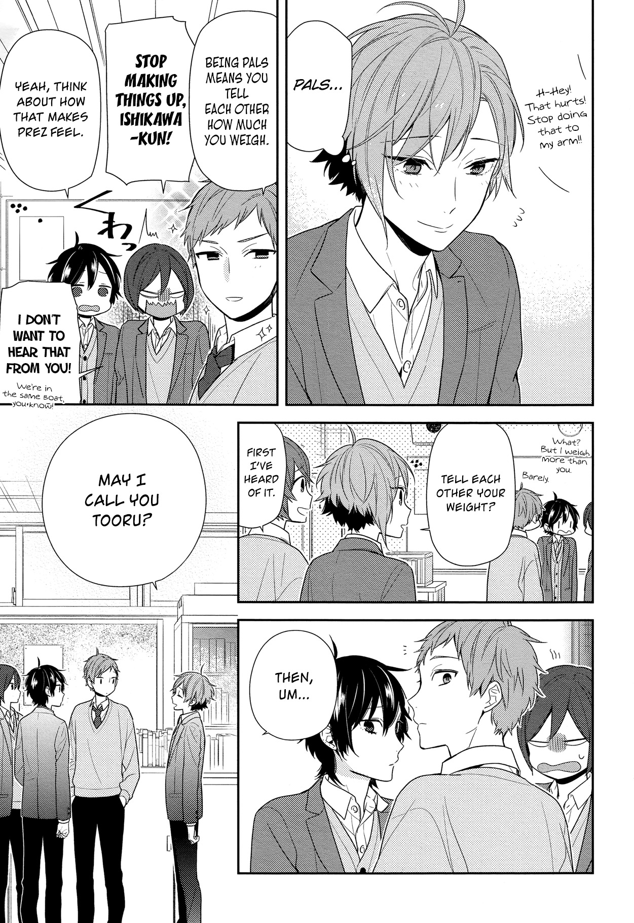 Horimiya Chapter 75 page 9 - Chapter 75: Blacklist