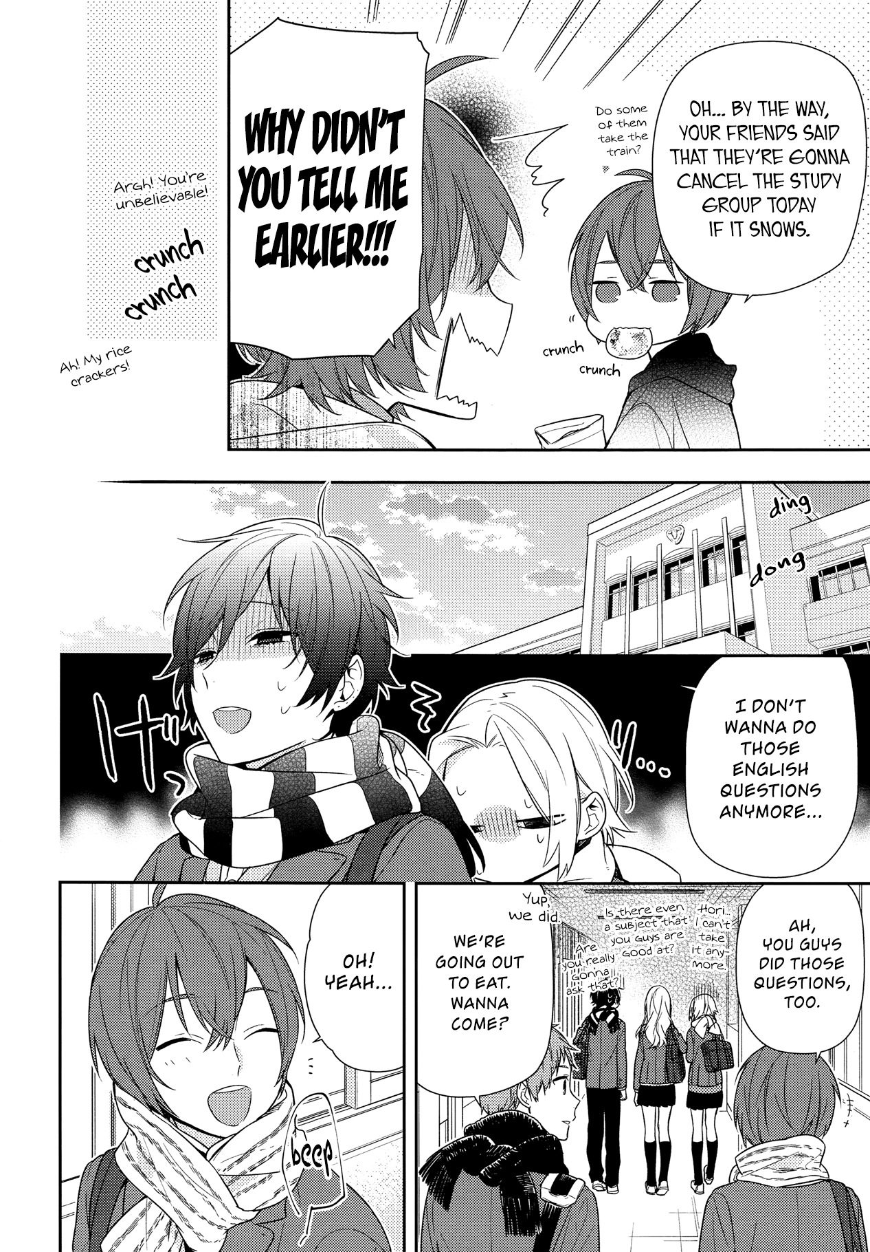 Horimiya Chapter 76 page 10 - Chapter 76: Worrywart