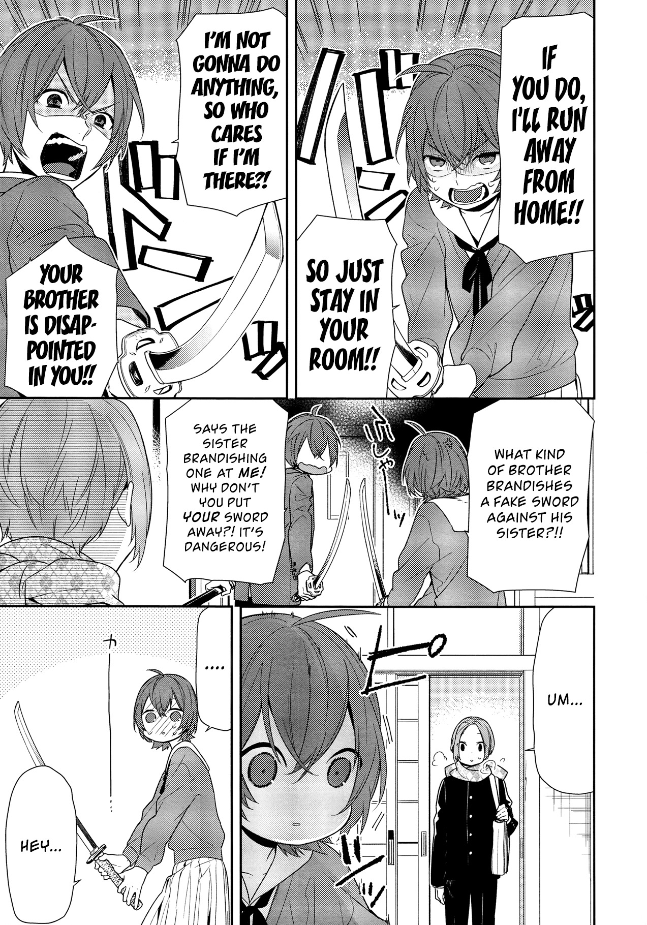 Horimiya Chapter 76 page 15 - Chapter 76: Worrywart
