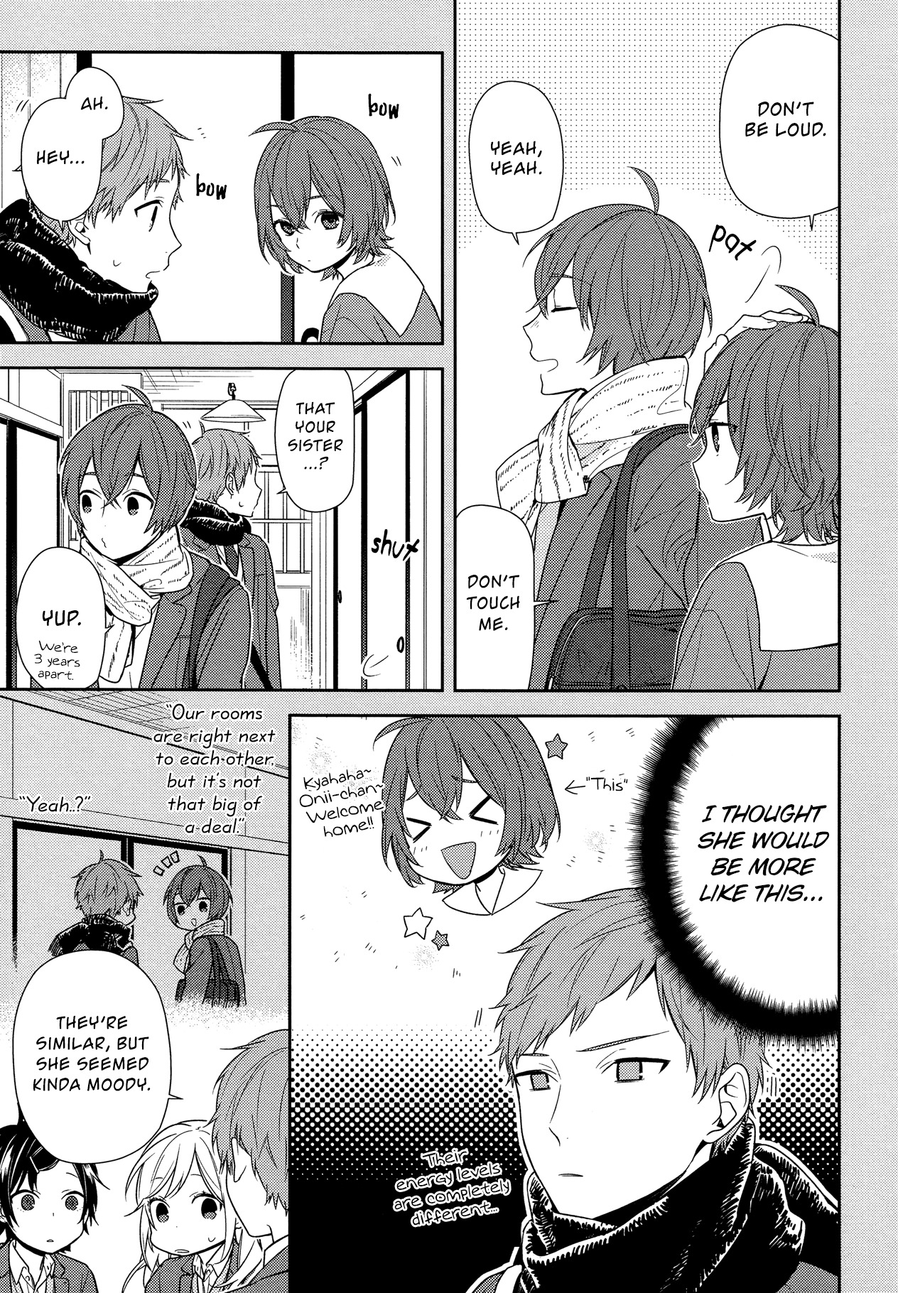 Horimiya Chapter 76 page 3 - Chapter 76: Worrywart