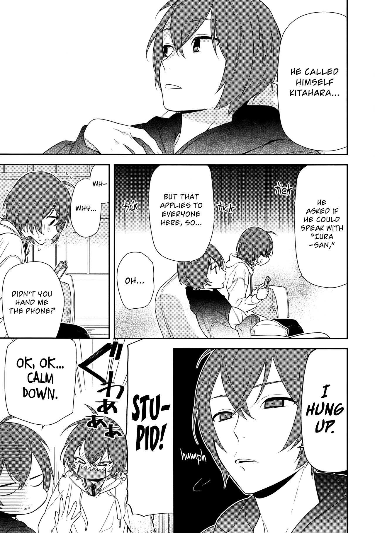 Horimiya Chapter 76 page 7 - Chapter 76: Worrywart