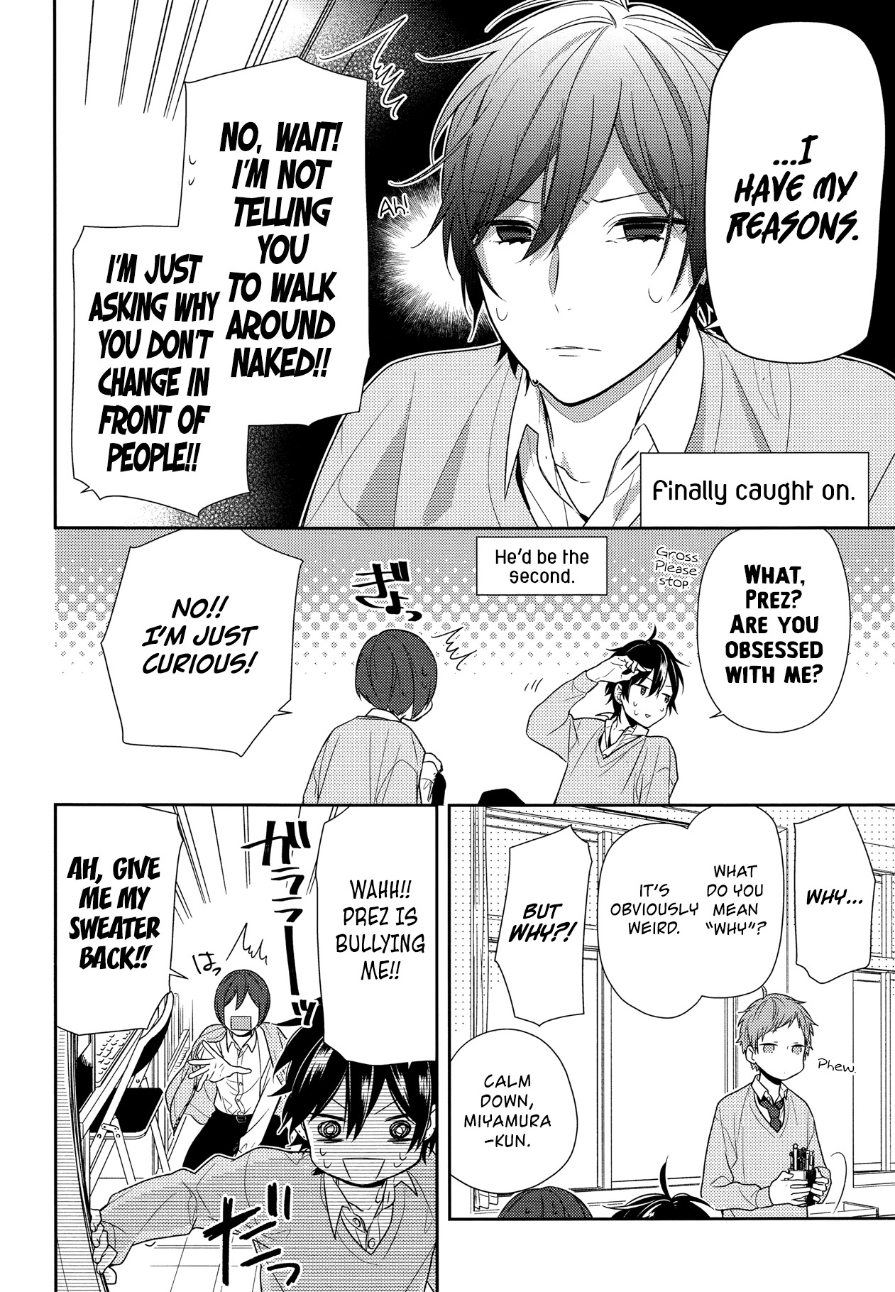 Horimiya Chapter 78 page 10 - Chapter 78: His Secret