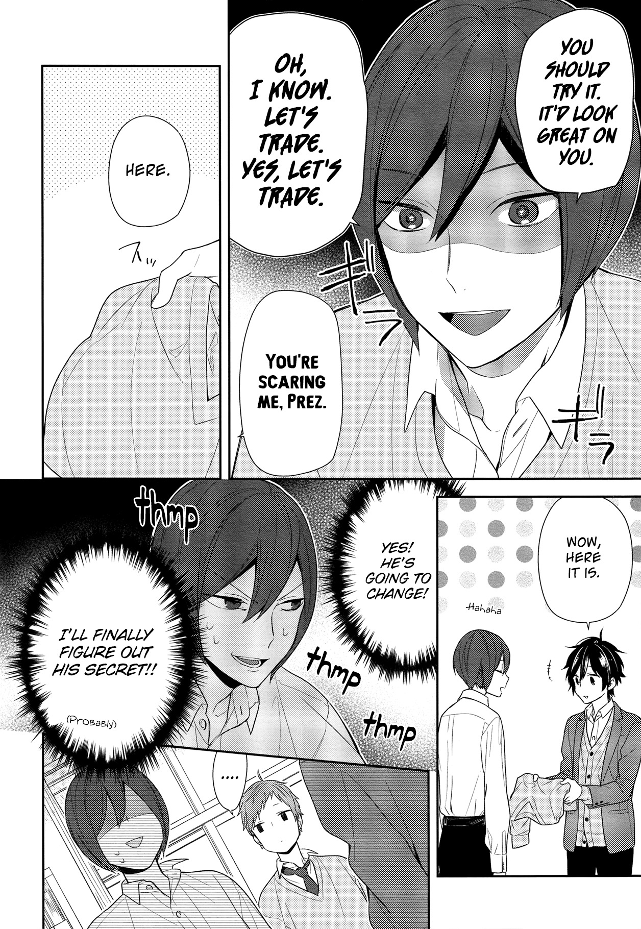 Horimiya Chapter 78 page 6 - Chapter 78: His Secret