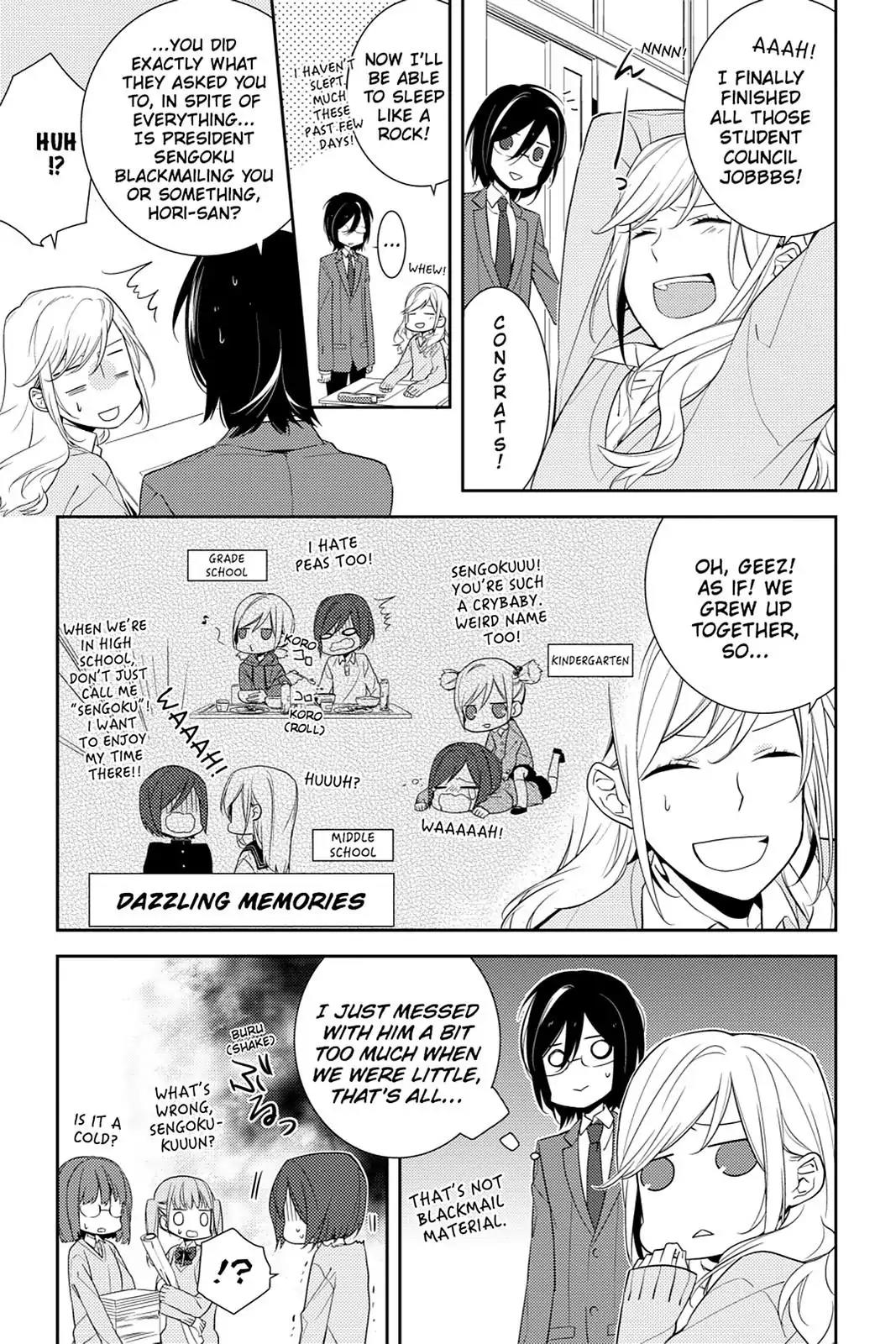 Horimiya Chapter 8 page 1 - Chapter 8 : Stress and De-stress