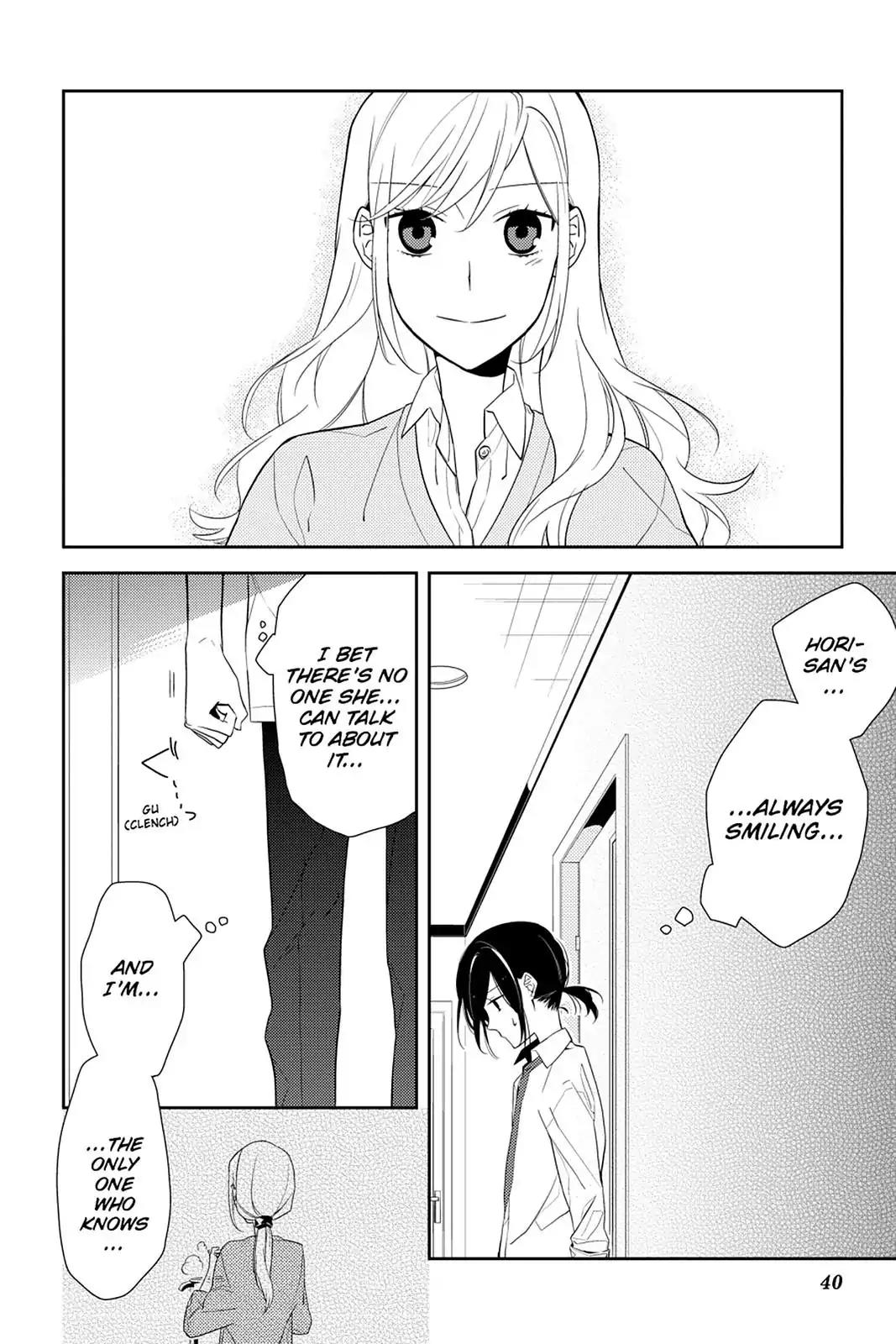 Horimiya Chapter 8 page 12 - Chapter 8 : Stress and De-stress