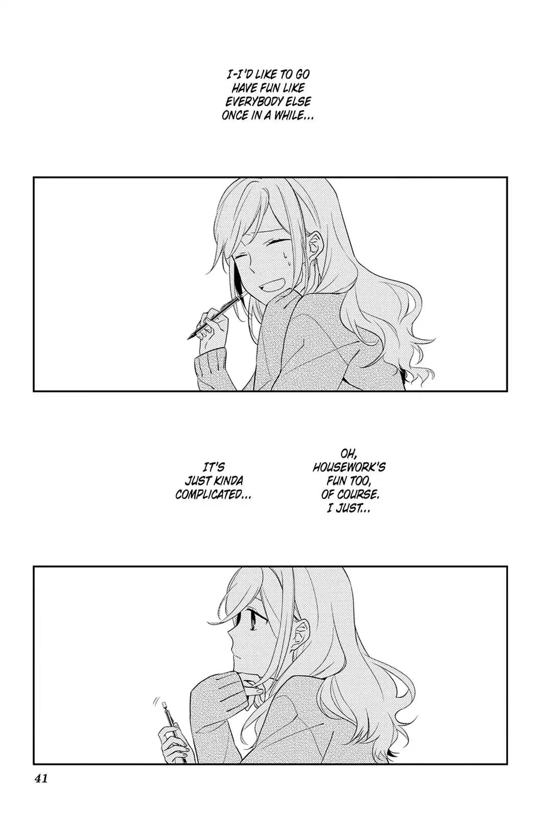 Horimiya Chapter 8 page 13 - Chapter 8 : Stress and De-stress