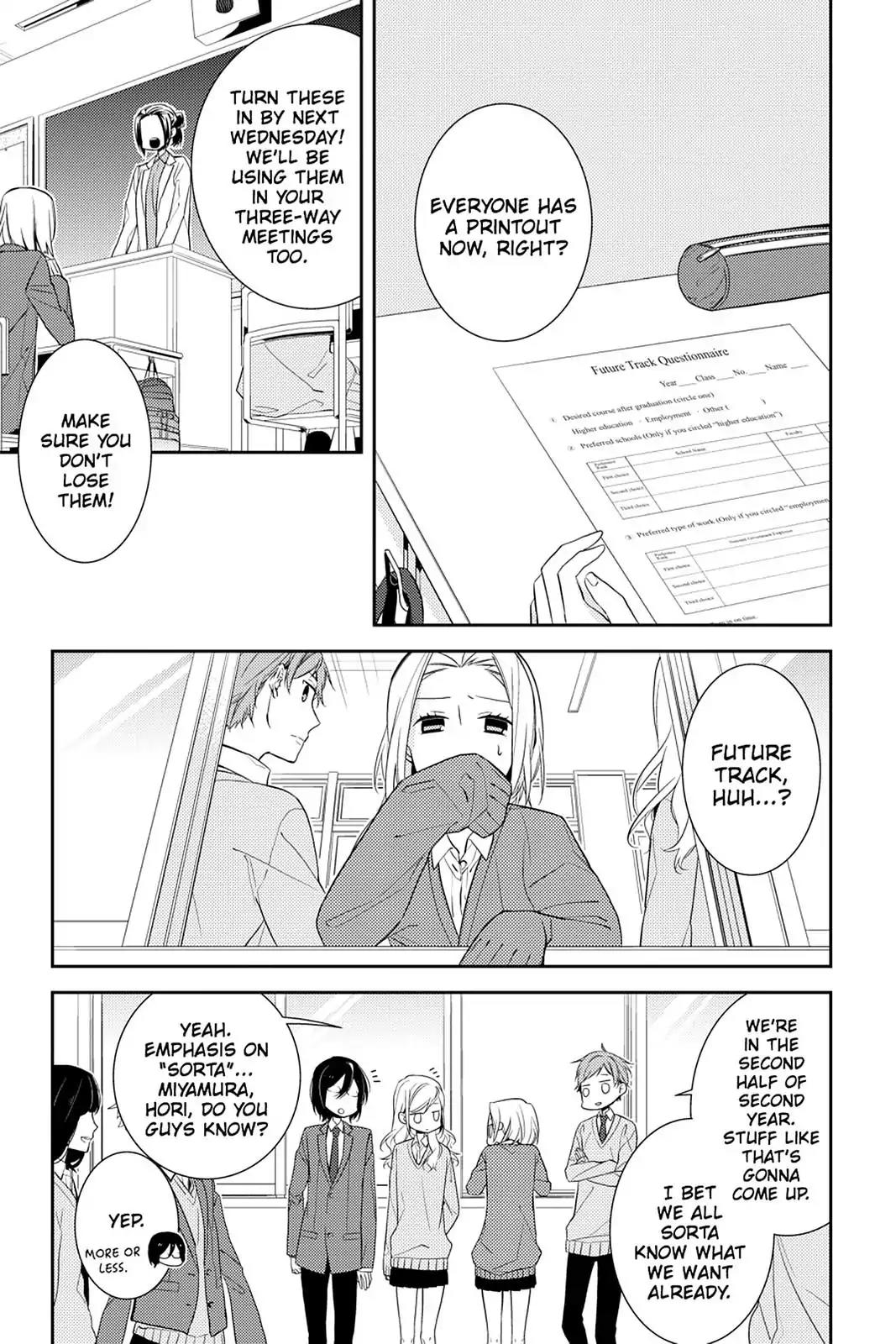 Horimiya Chapter 8 page 3 - Chapter 8 : Stress and De-stress