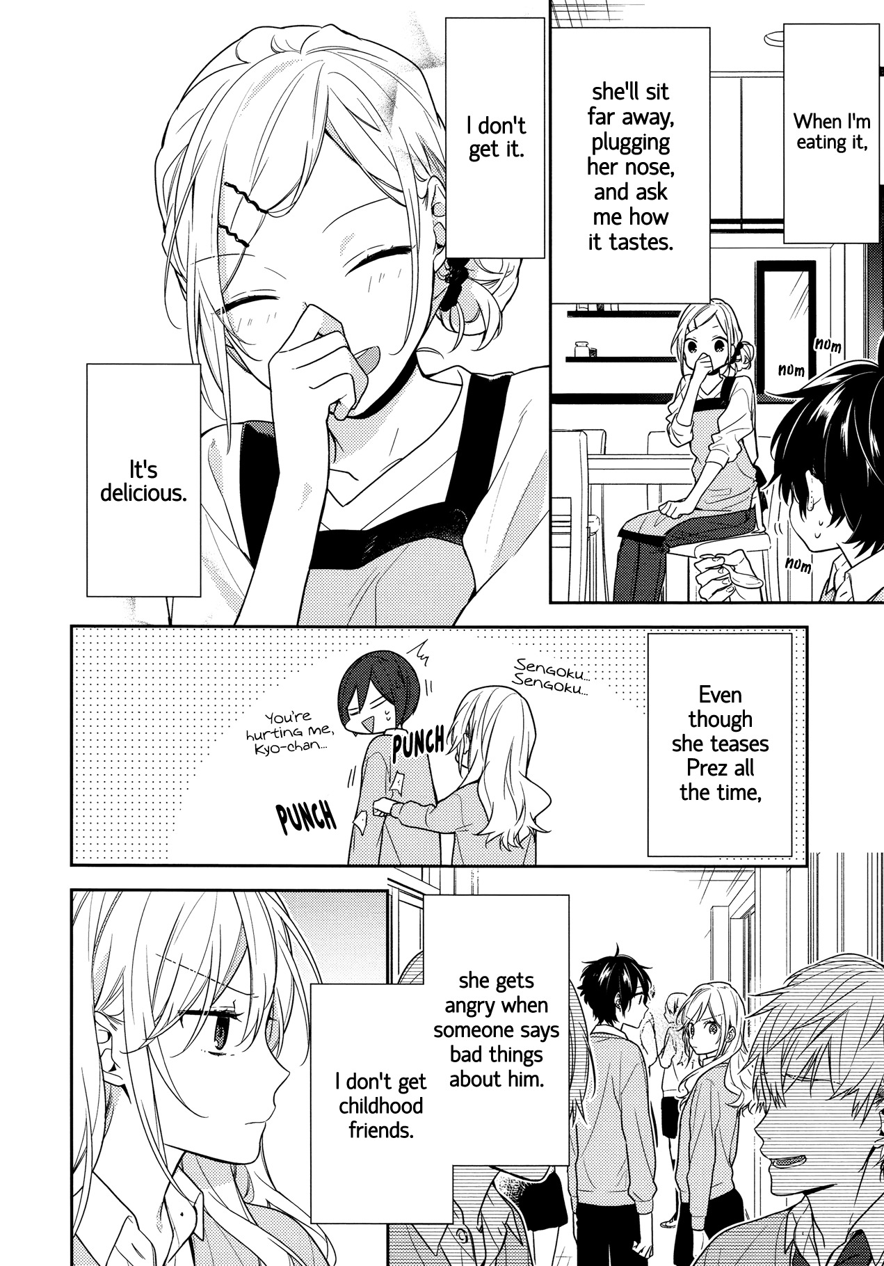 Horimiya Chapter 81 page 4 - Chapter 81: A Homely Sadist and the Son of a Baker