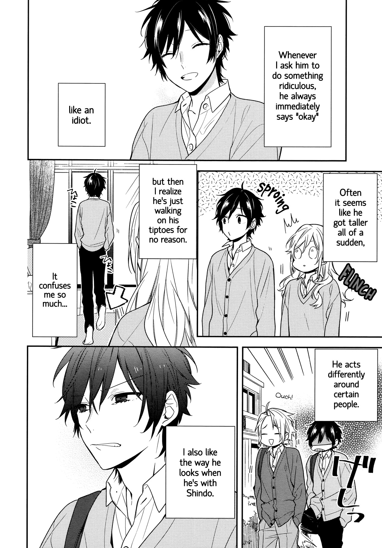 Horimiya Chapter 81 page 8 - Chapter 81: A Homely Sadist and the Son of a Baker