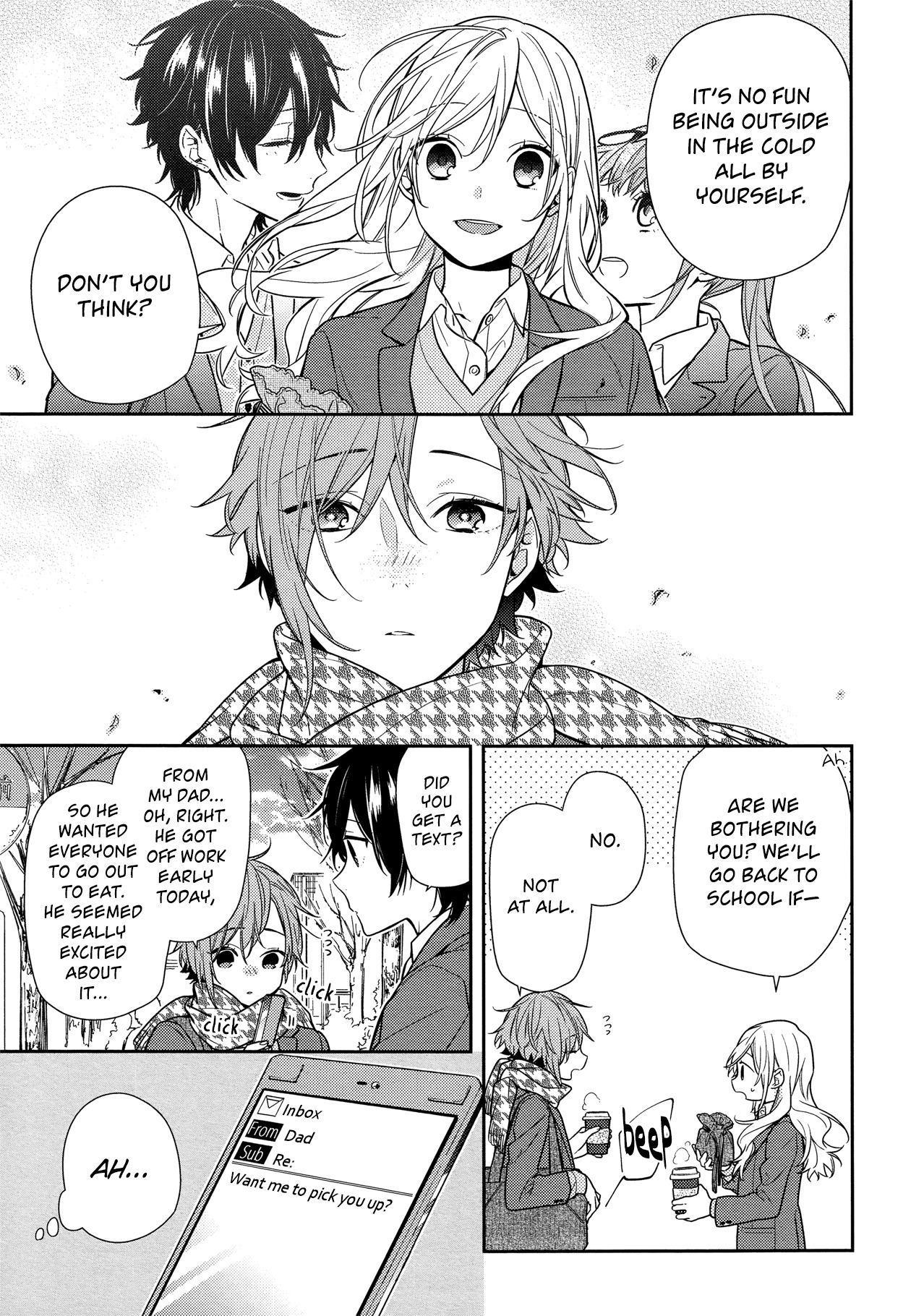 Horimiya Chapter 82 page 13 - Chapter 82: Bus Stop
