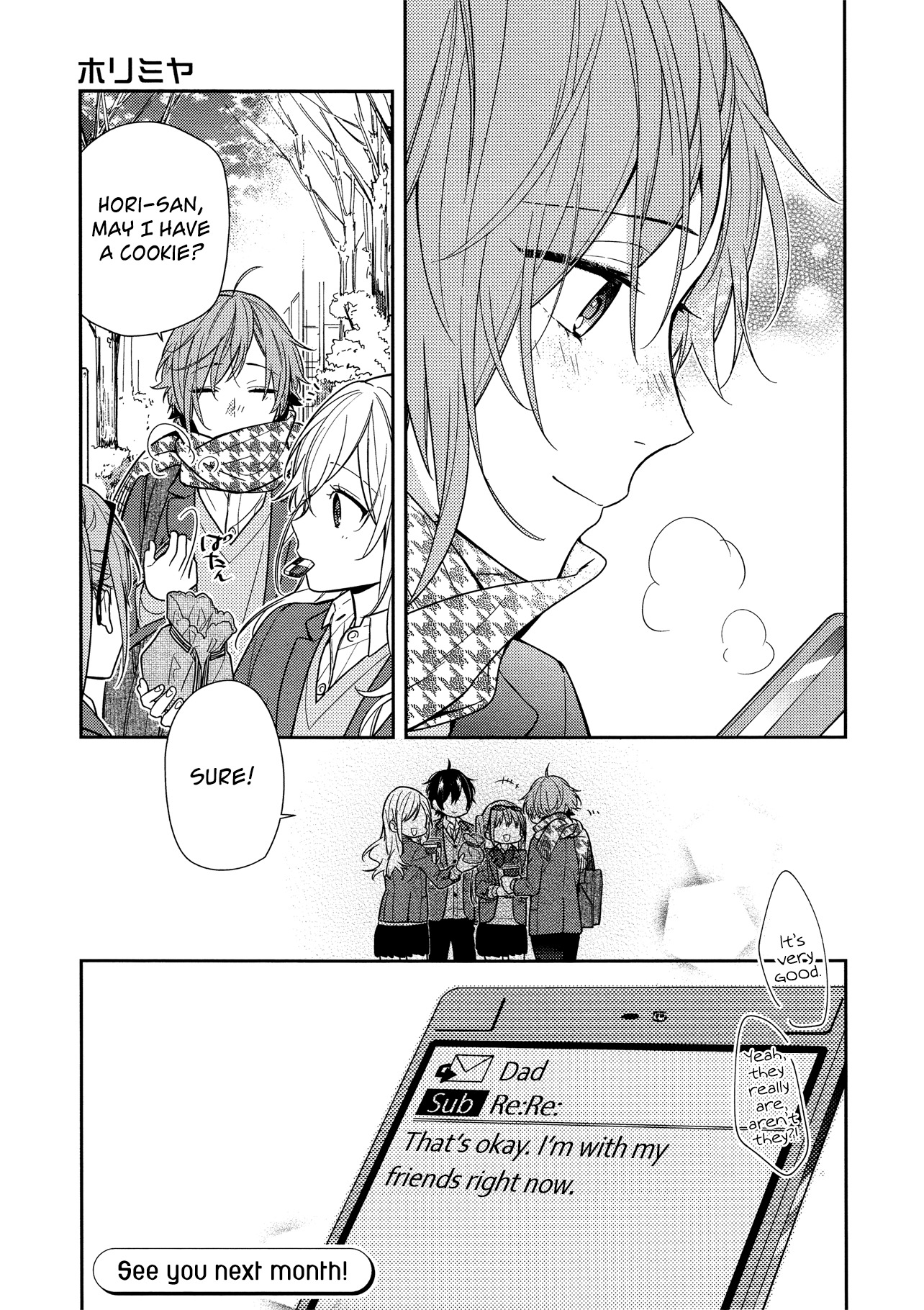 Horimiya Chapter 82 page 15 - Chapter 82: Bus Stop