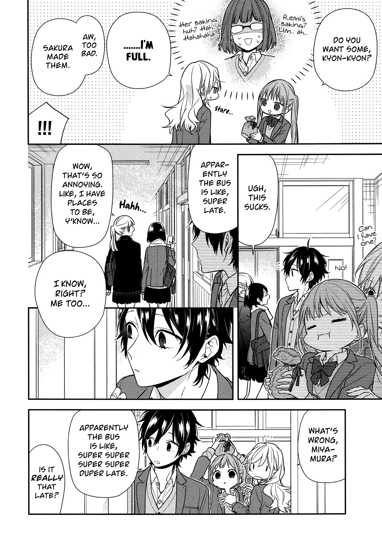 Horimiya Chapter 82 page 6 - Chapter 82: Bus Stop