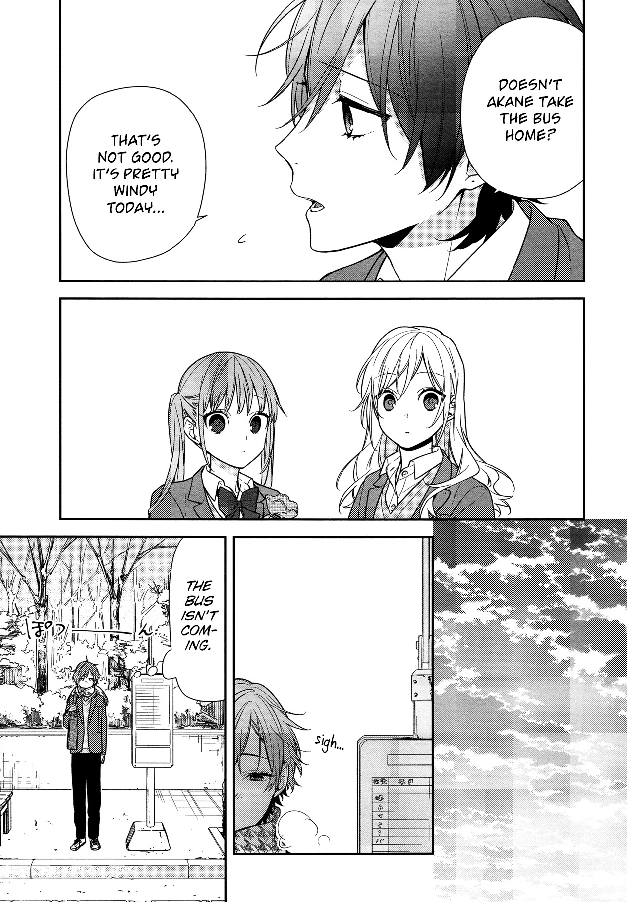Horimiya Chapter 82 page 7 - Chapter 82: Bus Stop