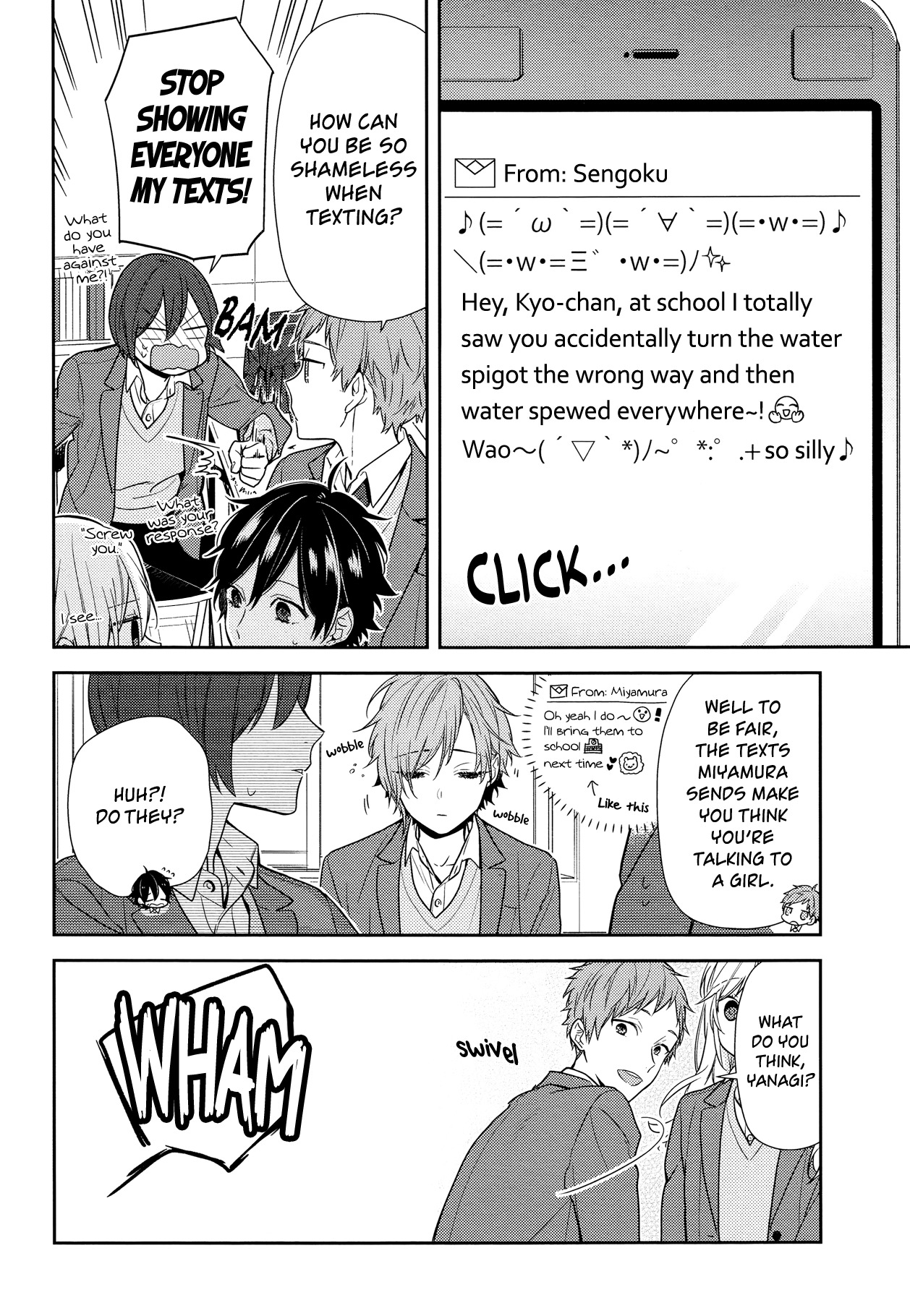 Horimiya Chapter 83 page 4 - Chapter 83: Can't Wake Up