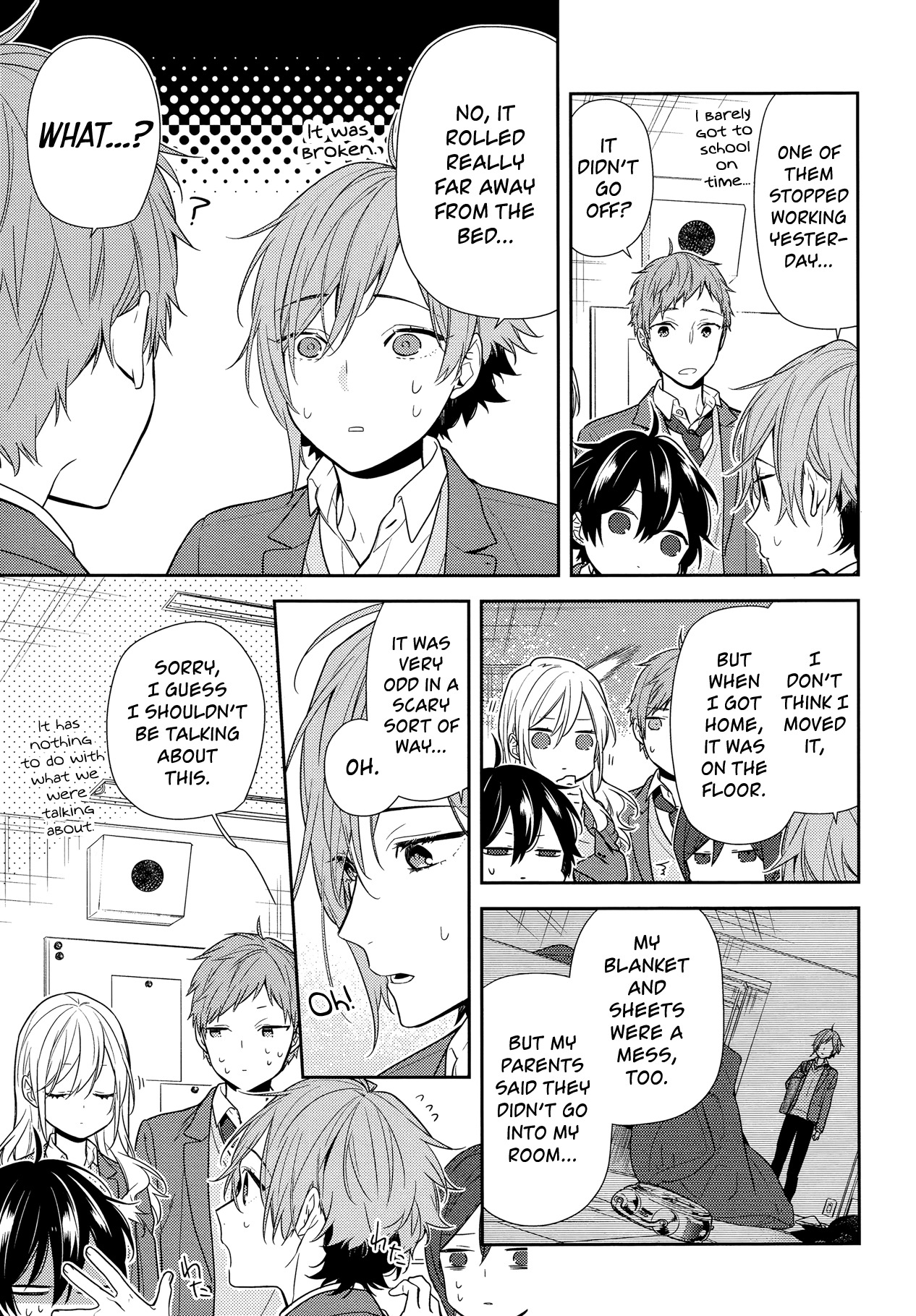 Horimiya Chapter 83 page 7 - Chapter 83: Can't Wake Up