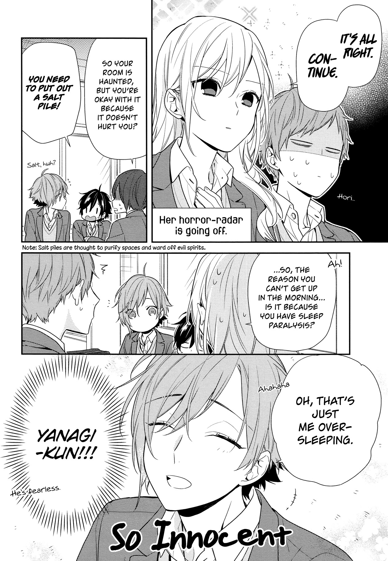 Horimiya Chapter 83 page 8 - Chapter 83: Can't Wake Up