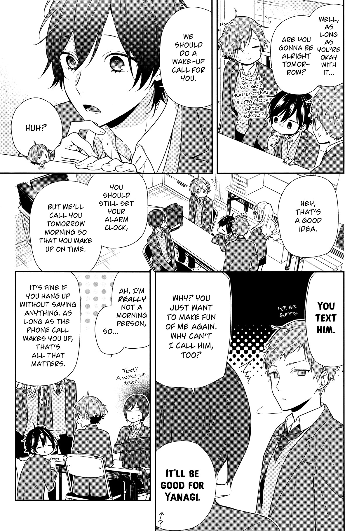 Horimiya Chapter 83 page 9 - Chapter 83: Can't Wake Up