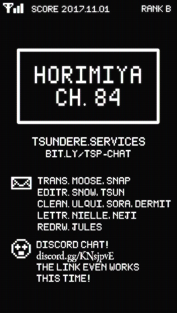 Horimiya Chapter 84 page 17 - Chapter 84: Release Date