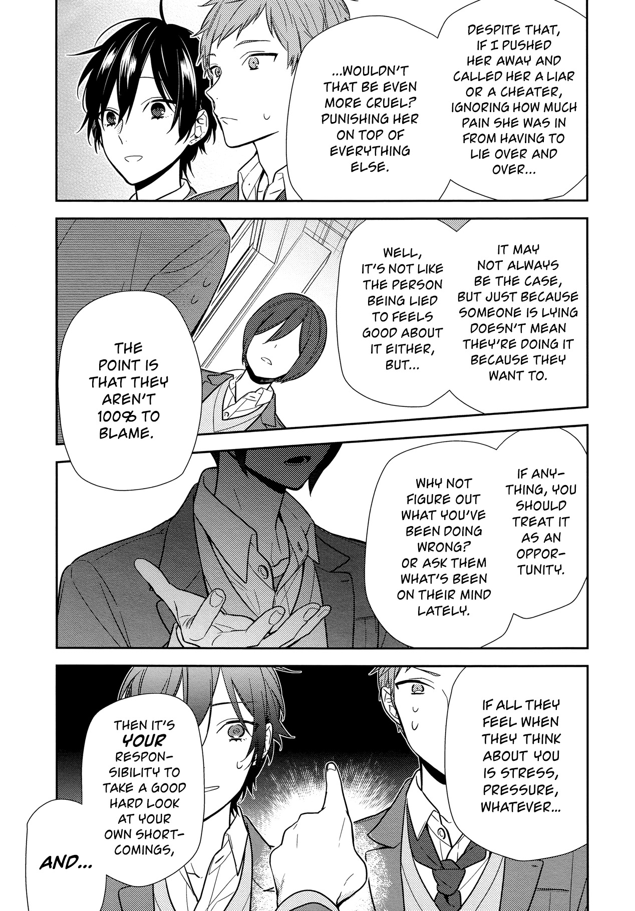 Horimiya Chapter 85 page 10 - Chapter 85: Keeping a Secret