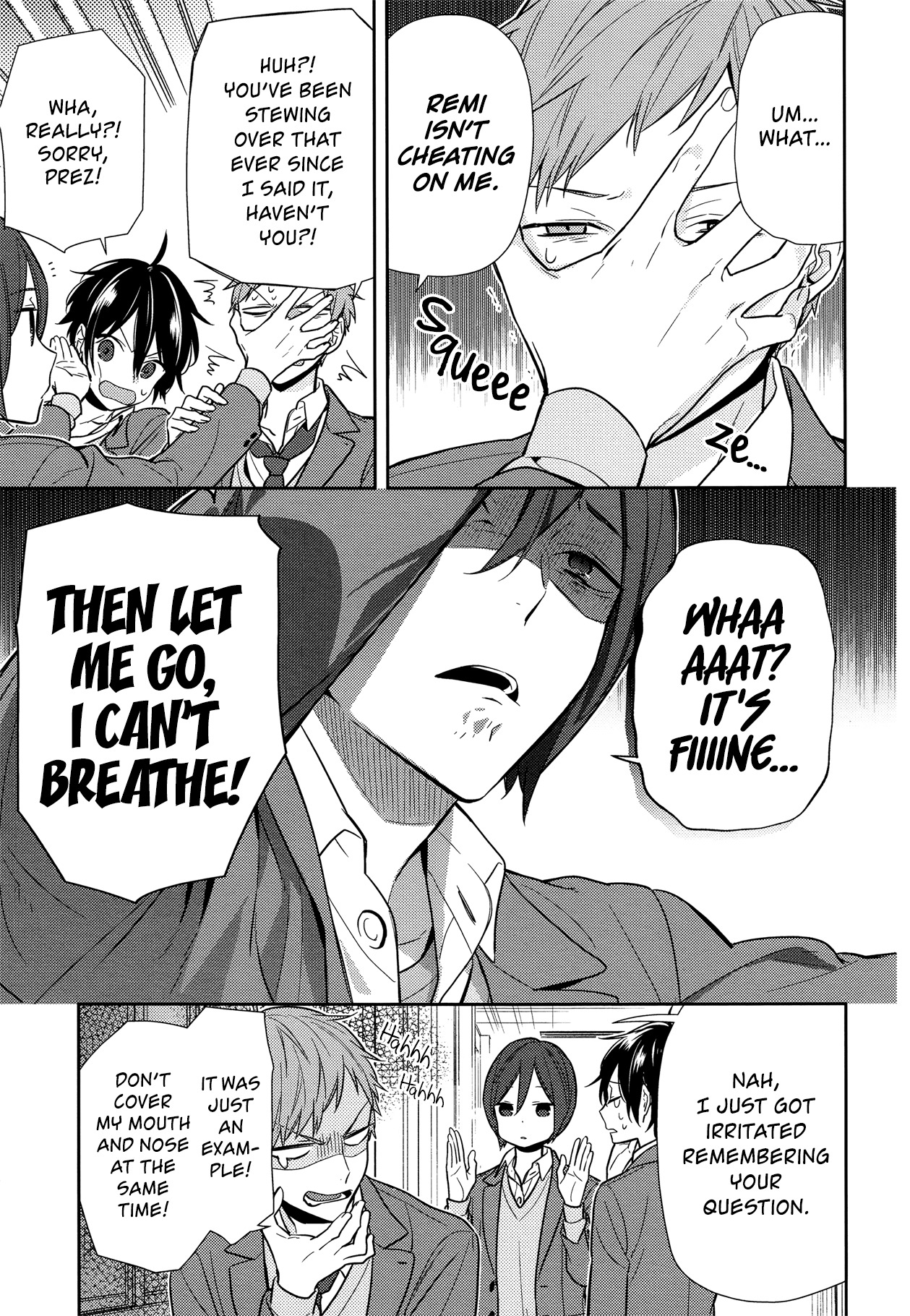 Horimiya Chapter 85 page 12 - Chapter 85: Keeping a Secret