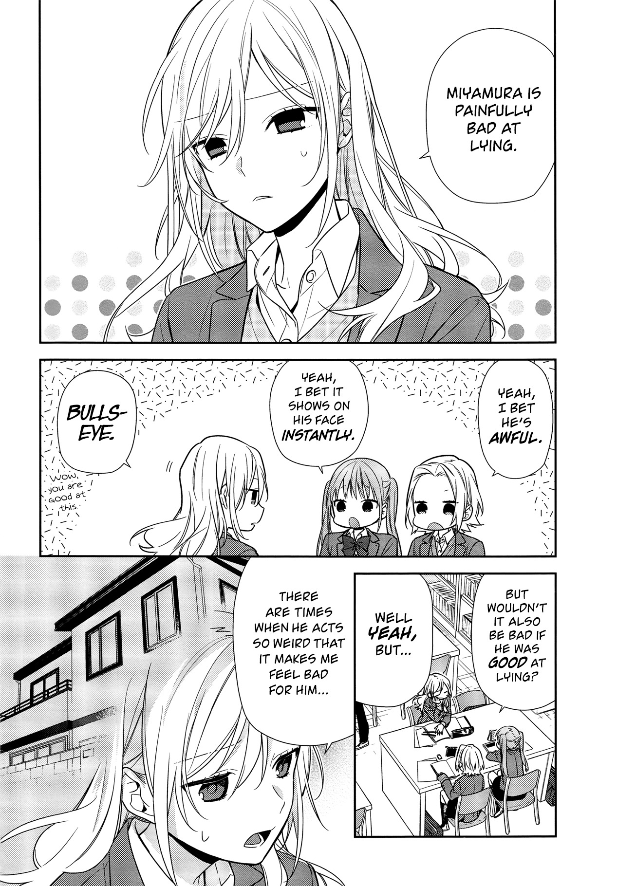 Horimiya Chapter 85 page 3 - Chapter 85: Keeping a Secret