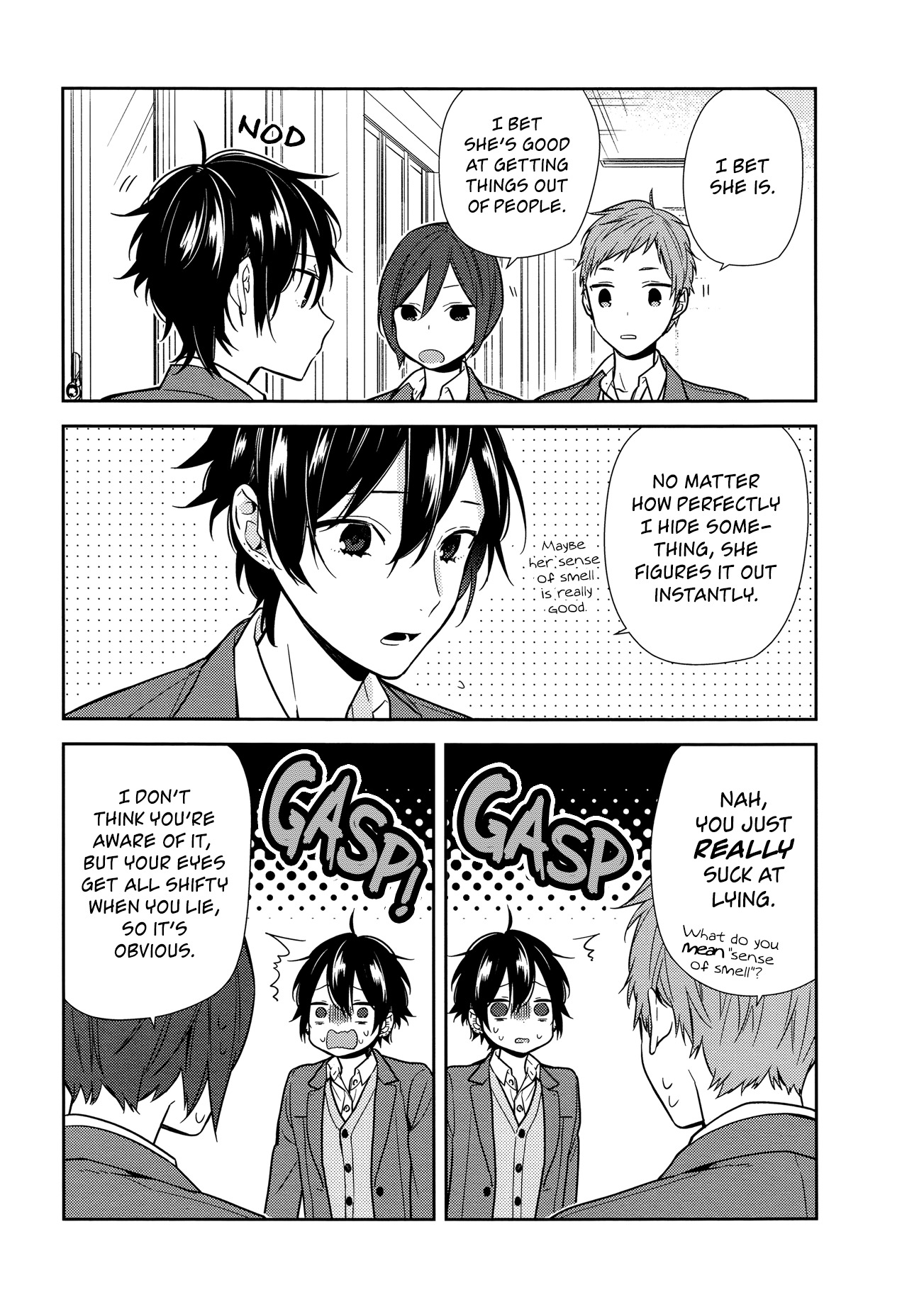 Horimiya Chapter 85 page 7 - Chapter 85: Keeping a Secret