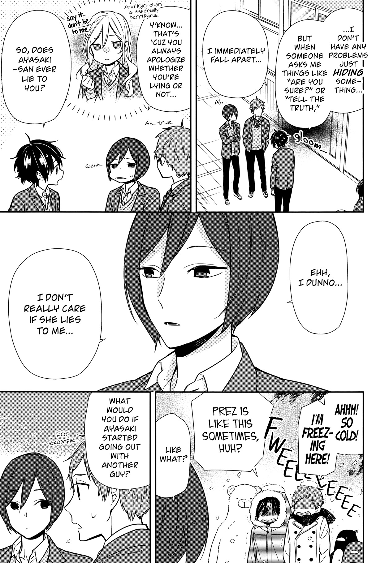 Horimiya Chapter 85 page 8 - Chapter 85: Keeping a Secret