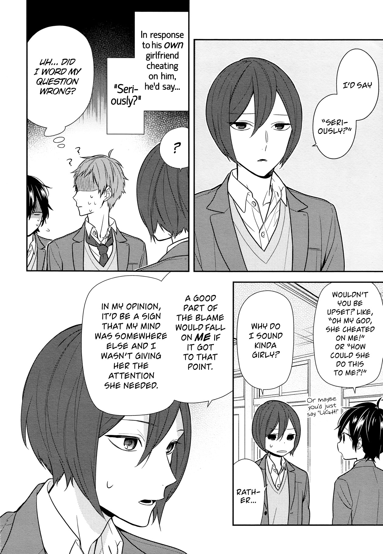 Horimiya Chapter 85 page 9 - Chapter 85: Keeping a Secret