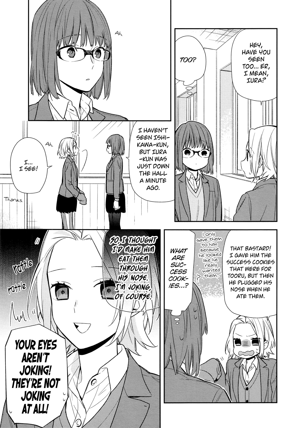 Horimiya Chapter 86 page 15 - Chapter 86: Kouno-san