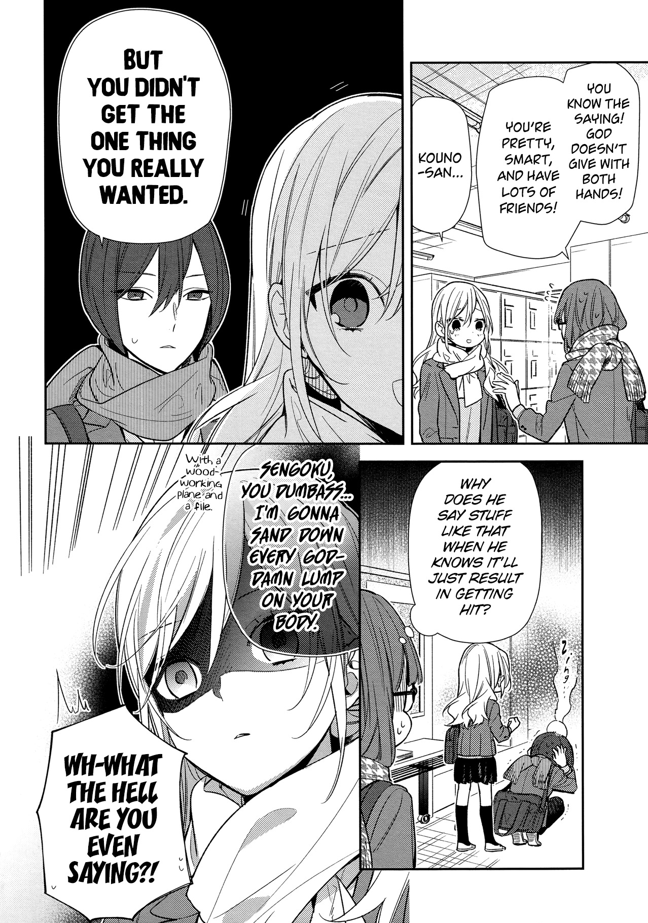 Horimiya Chapter 86 page 4 - Chapter 86: Kouno-san