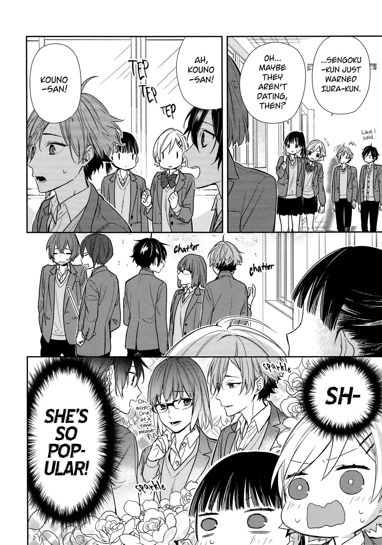 Horimiya Chapter 86 page 8 - Chapter 86: Kouno-san