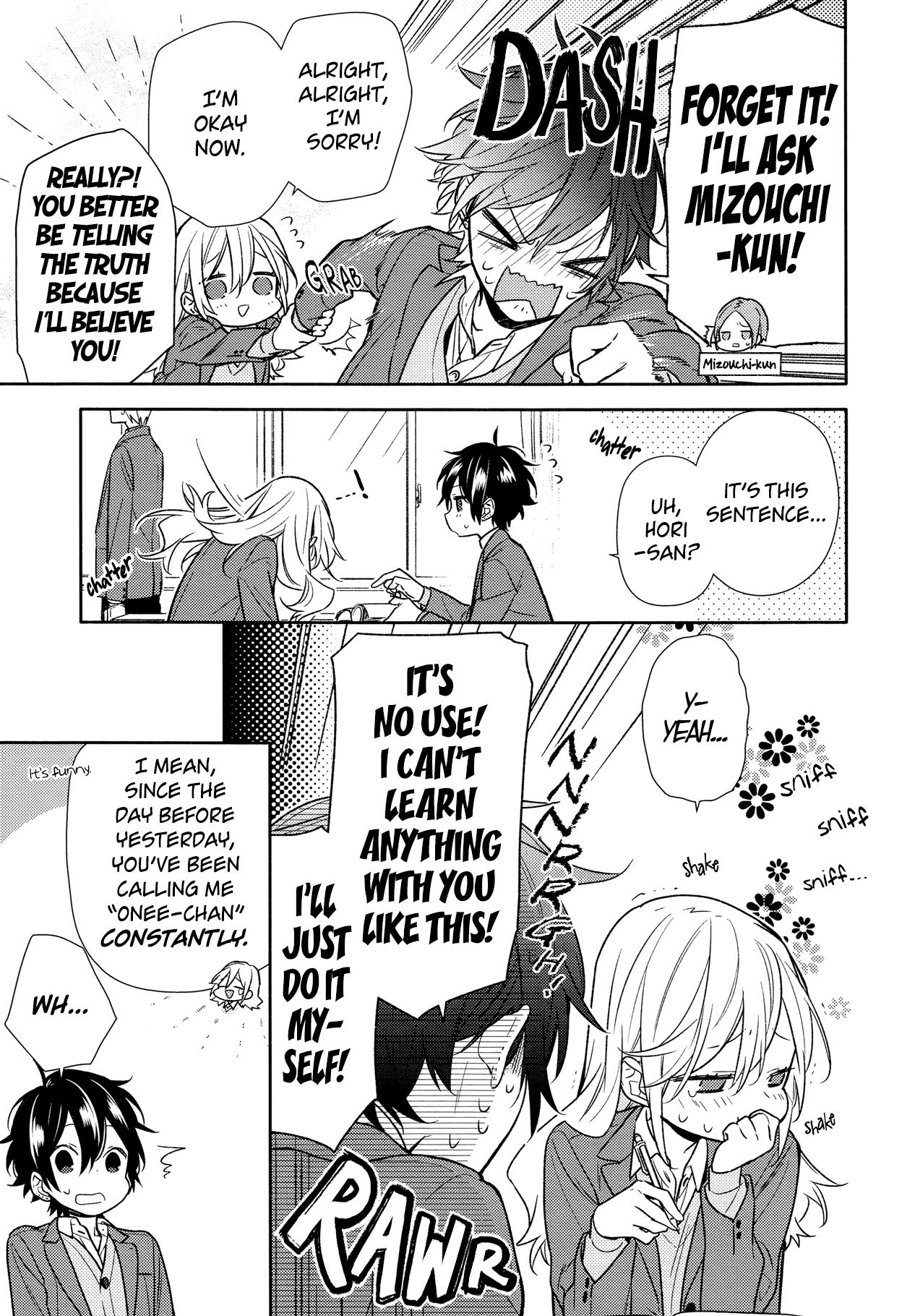 Horimiya Chapter 89 page 15 - Chapter 89: Onee-chan