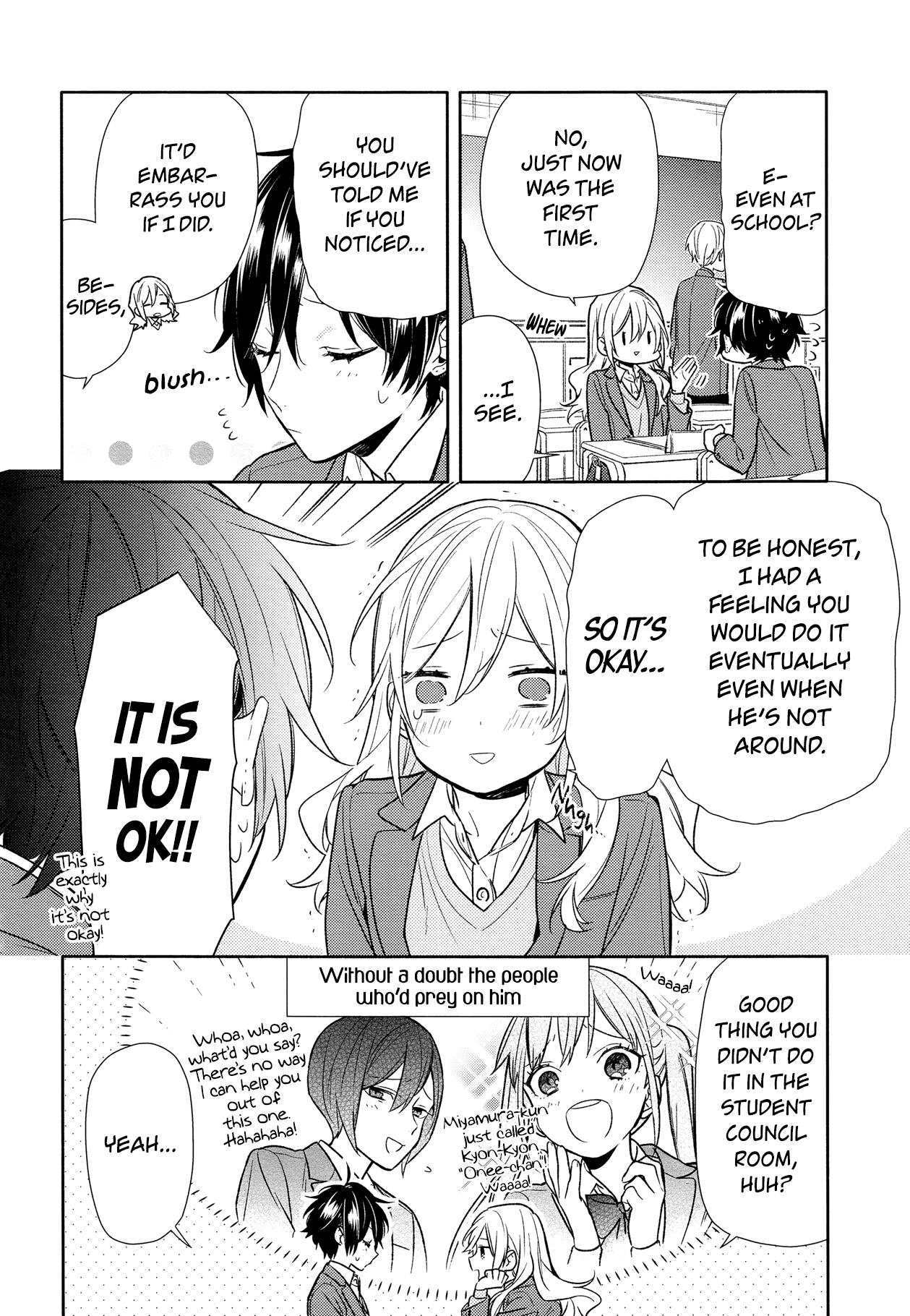 Horimiya Chapter 89 page 16 - Chapter 89: Onee-chan