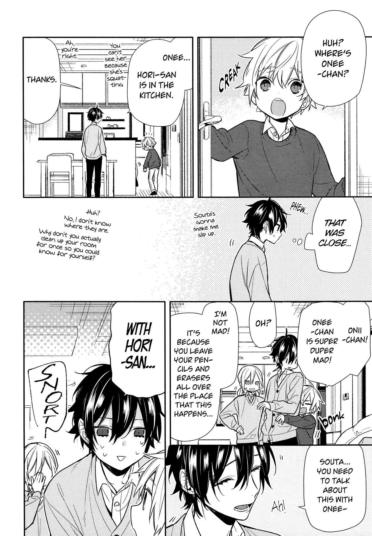 Horimiya Chapter 89 page 18 - Chapter 89: Onee-chan