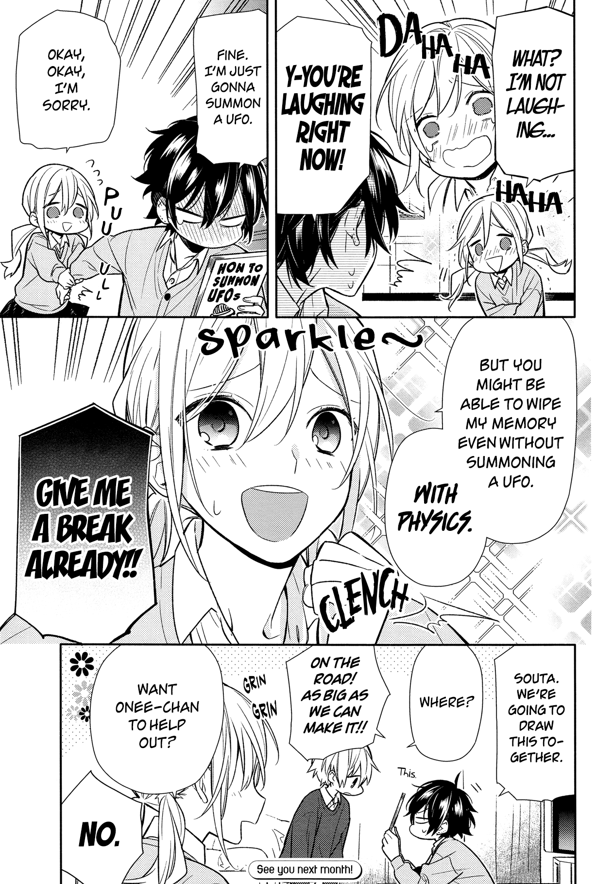 Horimiya Chapter 89 page 19 - Chapter 89: Onee-chan
