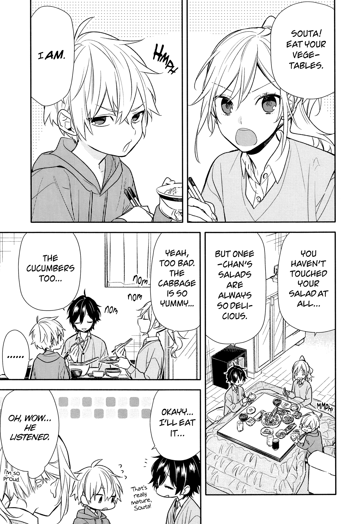 Horimiya Chapter 89 page 7 - Chapter 89: Onee-chan