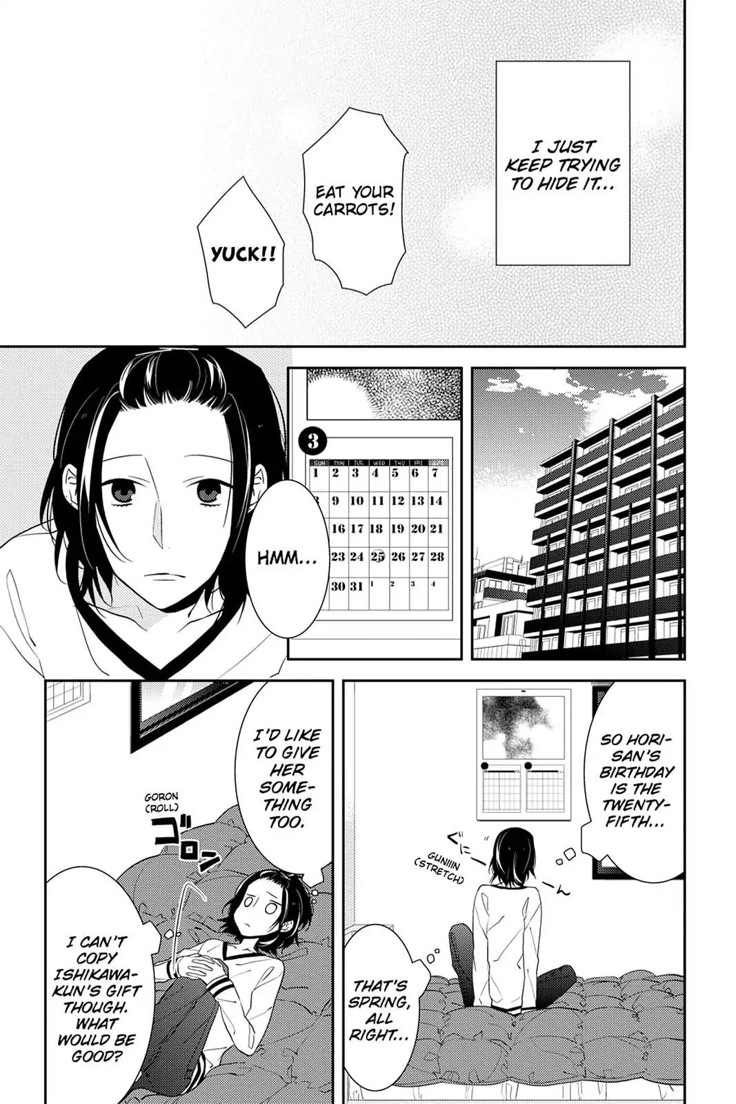 Horimiya Chapter 9 page 12 - Chapter 9 : Happy March Birthday