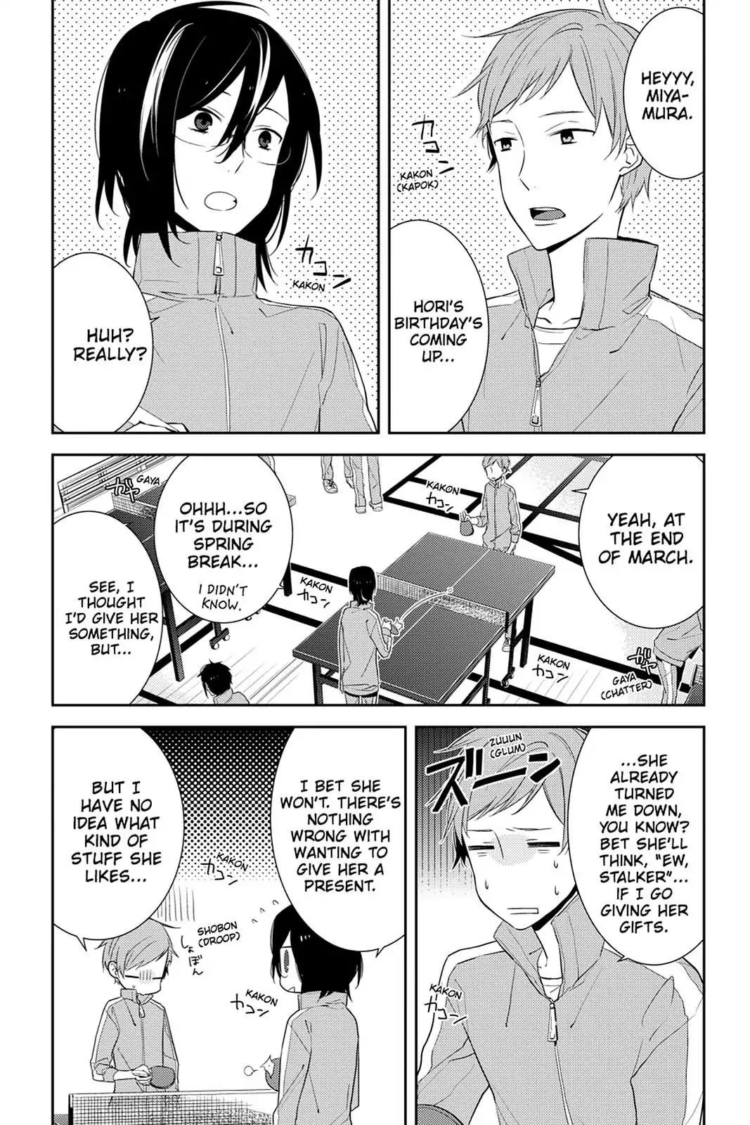 Horimiya Chapter 9 page 3 - Chapter 9 : Happy March Birthday