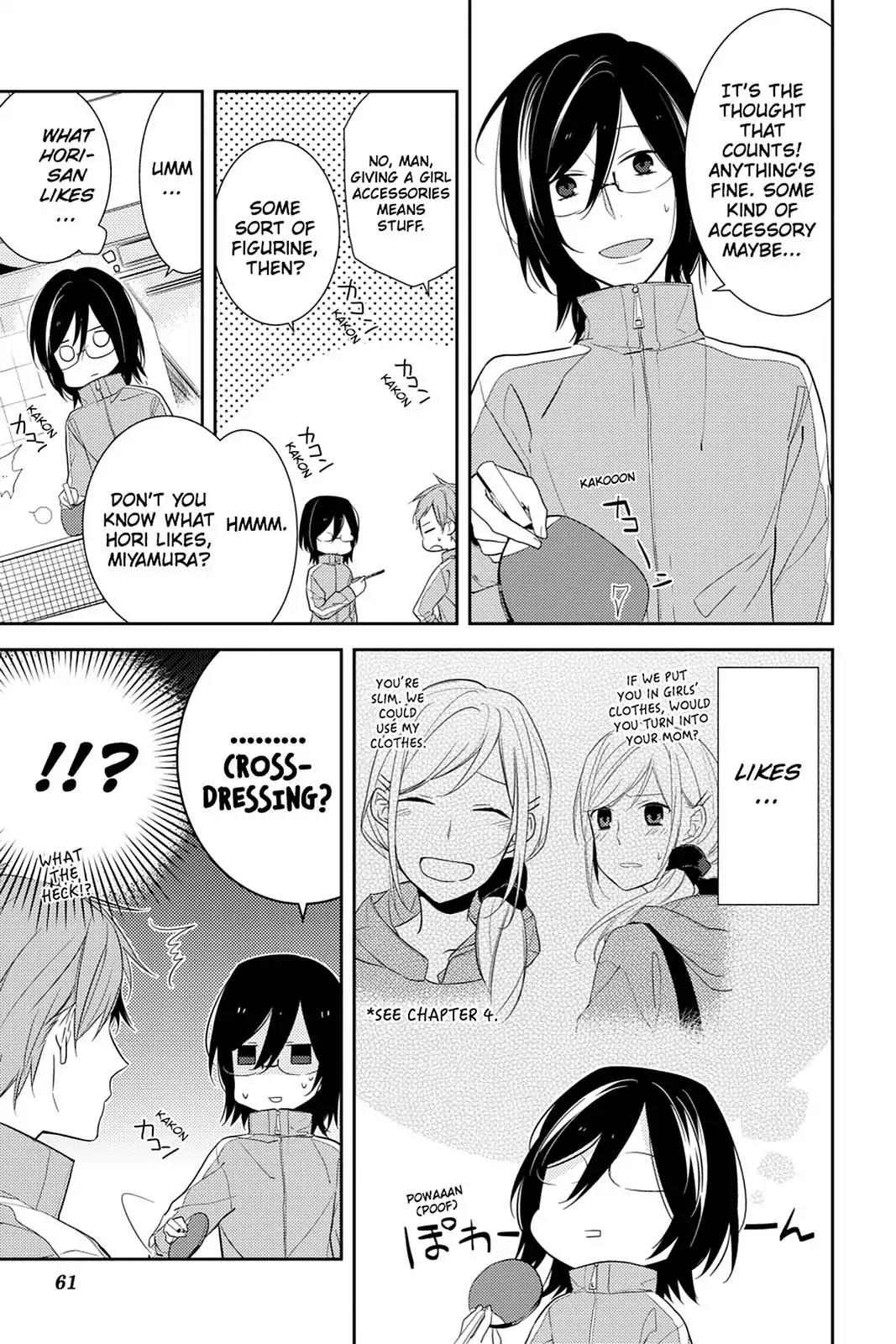 Horimiya Chapter 9 page 4 - Chapter 9 : Happy March Birthday