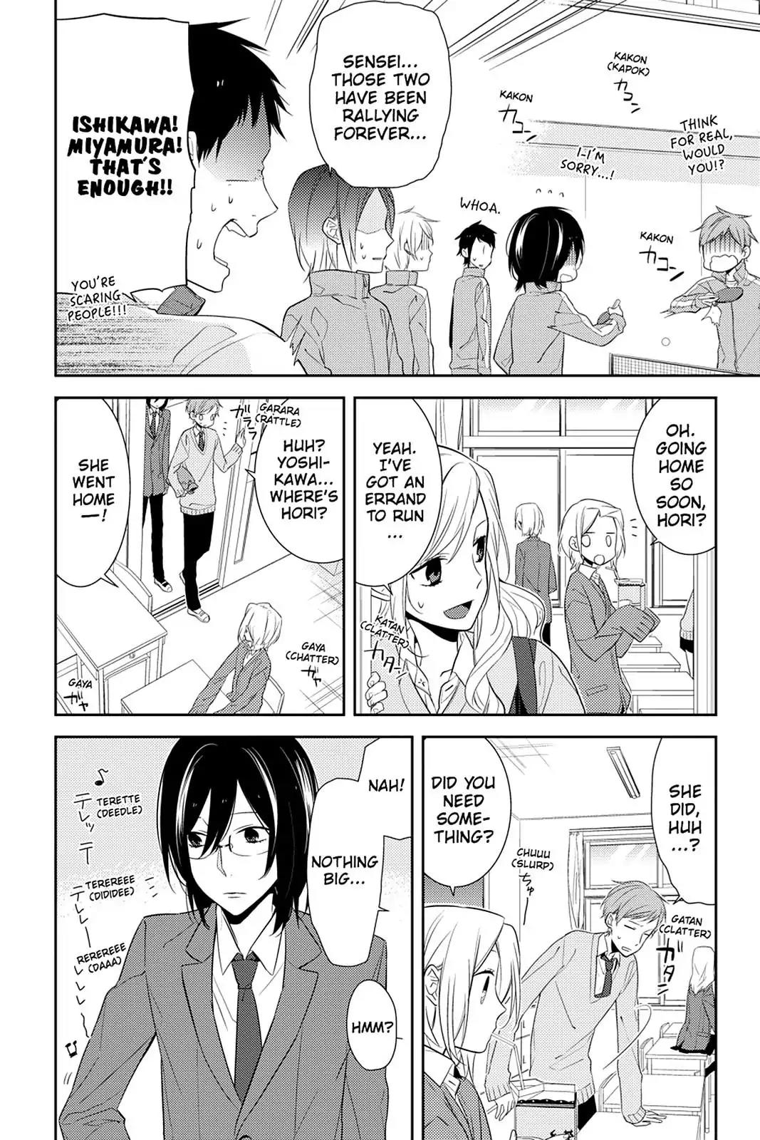 Horimiya Chapter 9 page 5 - Chapter 9 : Happy March Birthday