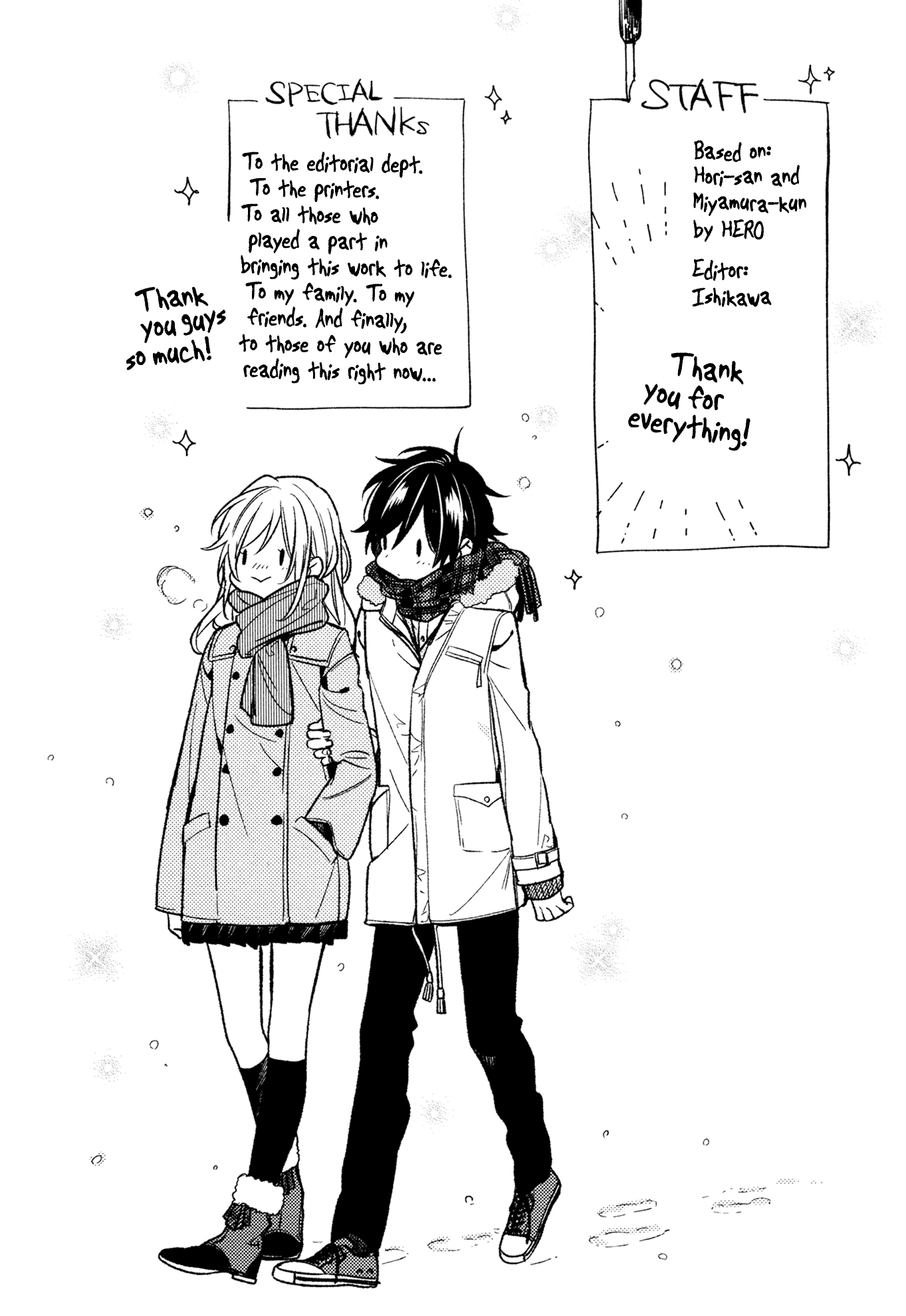 Horimiya Chapter 90.5 page 11 - Chapter 90.5: Extras