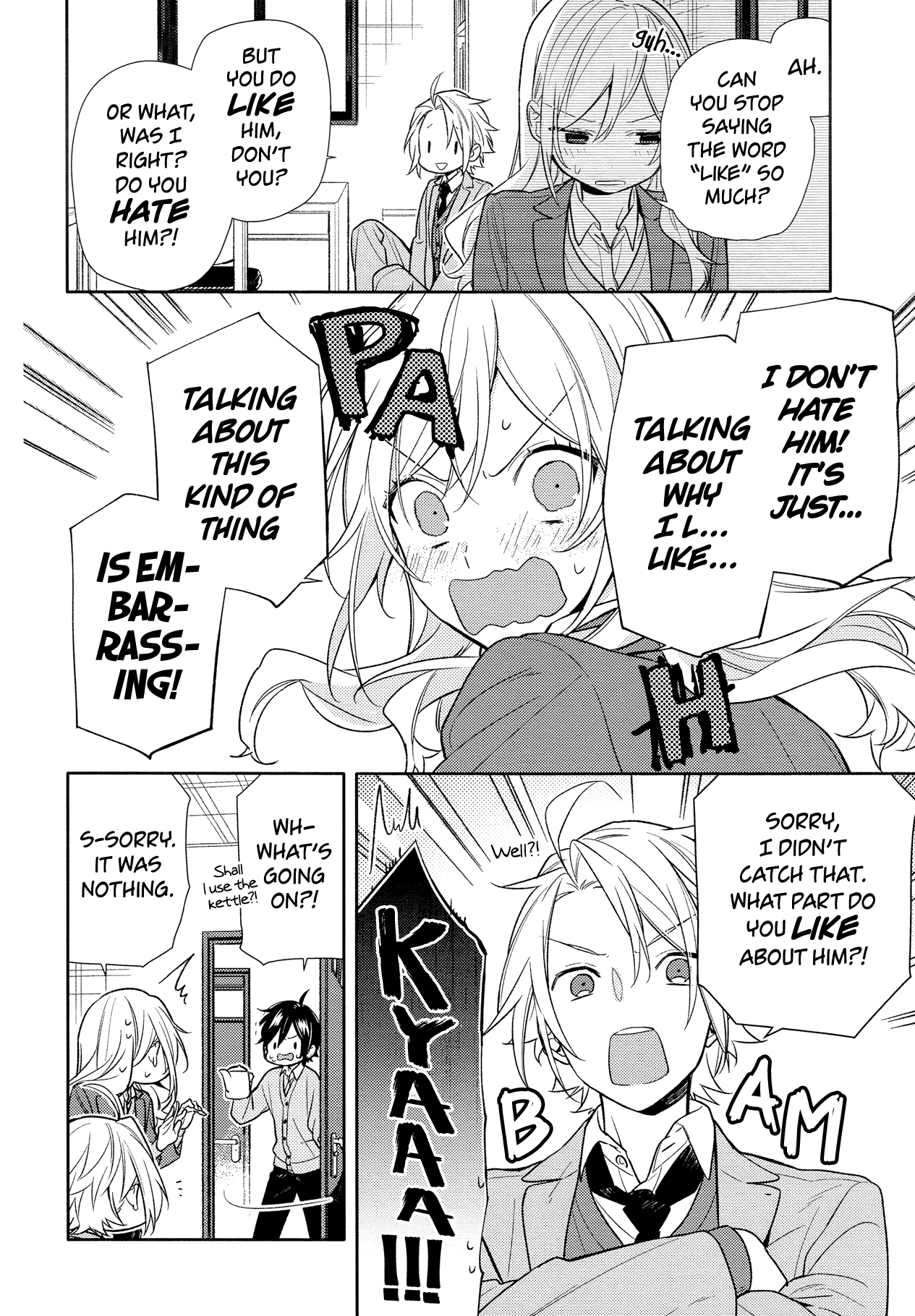 Horimiya Chapter 90 page 14 - Chapter 90: I L-L-L...
