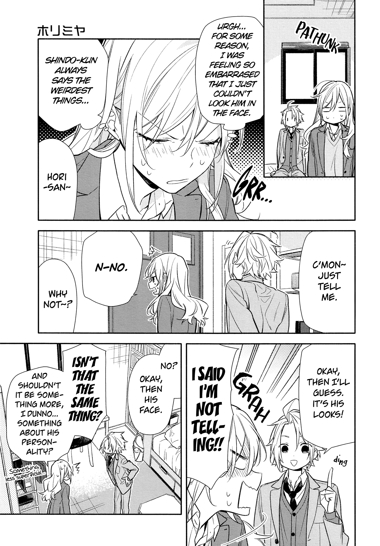 Horimiya Chapter 90 page 15 - Chapter 90: I L-L-L...