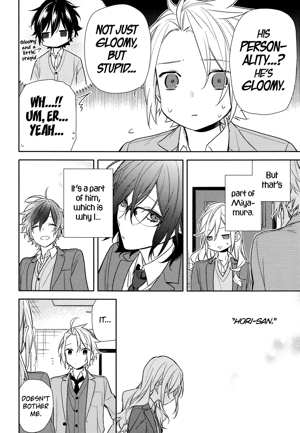Horimiya Chapter 90 page 16 - Chapter 90: I L-L-L...