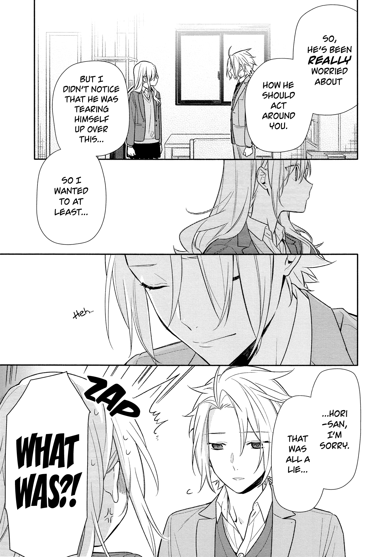 Horimiya Chapter 90 page 19 - Chapter 90: I L-L-L...